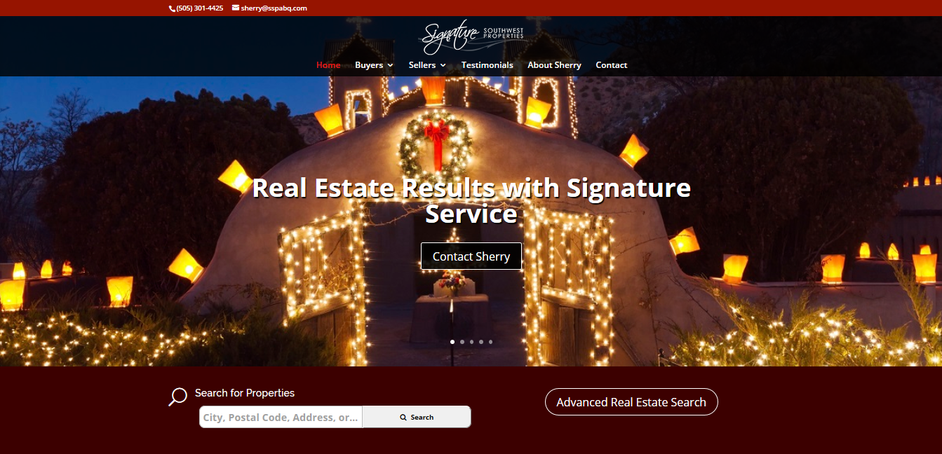 Real Estate website