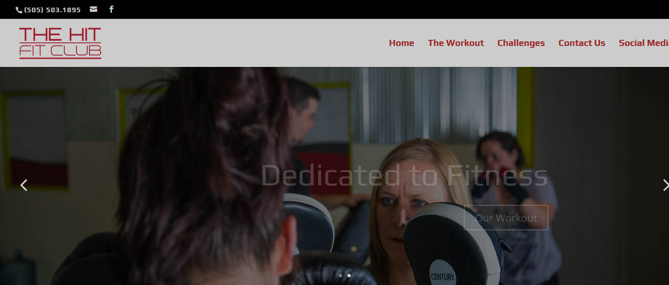 Gym website Design 